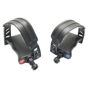 Practical Training Bike Pedals 1.25cm Thread Design Secure Fit Anti Slip Thread Replacement Part Perfect for Spin Bikes