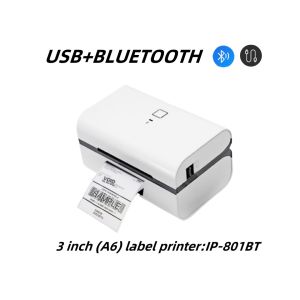 BEEPRT waybill printer three inches(A8) no ink cellphone bluetooth USB thermal sticker printer/office diy printer