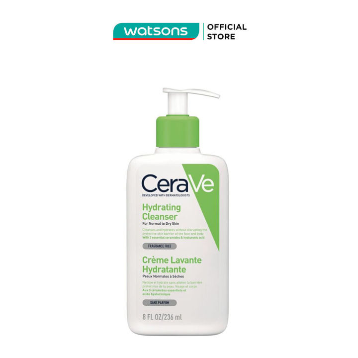 Sữa Rửa Mặt Giúp Làm Sạch Và Cấp Ẩm Dành Cho Da Thường Và Da Khô Cerave ...