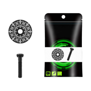 Quickly Install Bike Headsets Cover Rainbows Aluminum Alloys Headsets Top Caps Cover Road Bike Stem Accessories