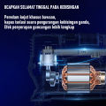 JACK HOME 16 silinder 12V Paket kompresor Mini Power Listrik 12v kompresor mini Plus adaptor 16 silinder pompa Ban mobil. 