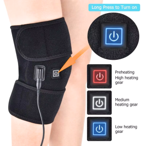 Hailicare Deker Pelindung Sabuk terapi pemanas Lutut nyeri sendi Heating Knee 3 Mode - 102