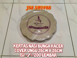 KERTAS NASI KOTAK KACER PINK 27cm x 37cm ISI +/- 250LEMBAR / KERTAS NASI PERSEGI PANJANG KERTAS BUNGKUS -/+ 27cmx37cm 100% ASLI MEREK KACER & LIDO BERKUALITAS TAHAN PANAS