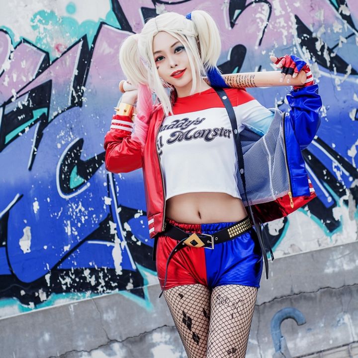 Halloween Suicide Squad Harley Quinn suicide squad clown girl cos ...