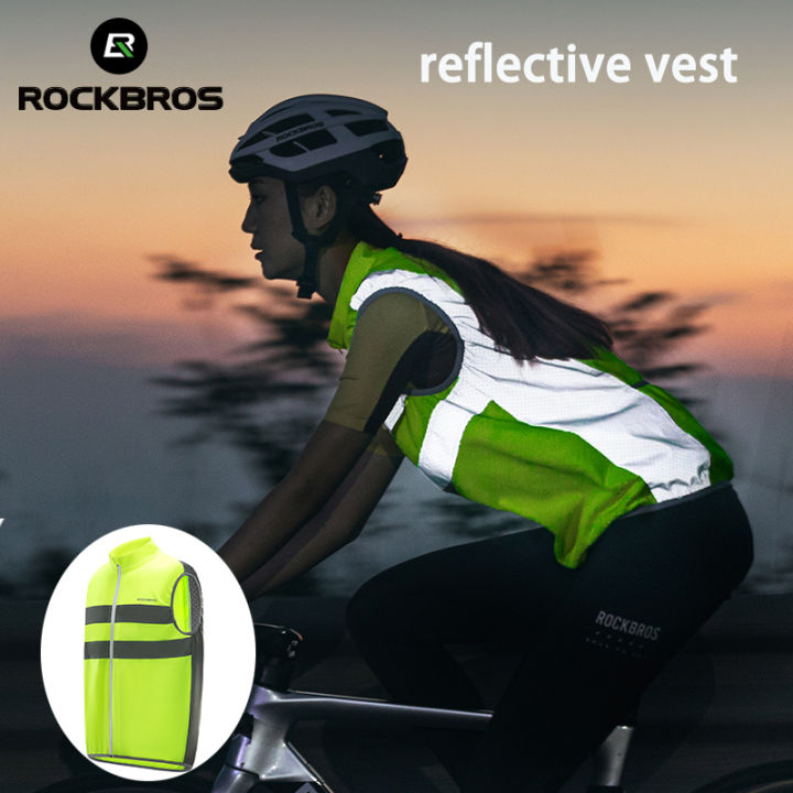 Rockbros Cycling Biking Safety Vest ROCKBROS Cycling Reflective Vest