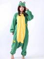 Anime Kartun Borong Arnab Kelabu Haiwan dengan Kaki, Lemur, Dalmatian dan Lebih Banyak Onesies Pasangan Bulu. 