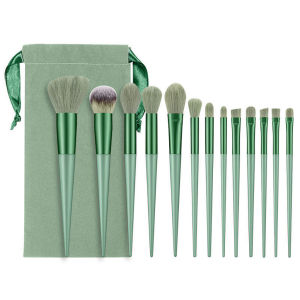 Brush Set Kuas Make up Travel Mini Blush On Brush Makeup Eyeshadow Highlighter Foundation Kosmetik Tools