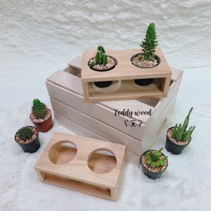 4 ช่อง ชั้นวางต้นไม้ ชั้นวางขนาดเล็ก 2ช่อง