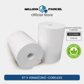 Coreless Nets Thermal Paper Roll | Nets Paper roll | Thermal Roll | POS Receipt Roll | Receipt Paper | Cashier receipt