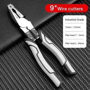 [HCM giao hàng 24h]Kìm cắt sắt CRV Fute siêu khỏe cắt đứt mọi loại thépổ khóa dây xích cáp điện kềm điện đa năng bấm cos loại tốt