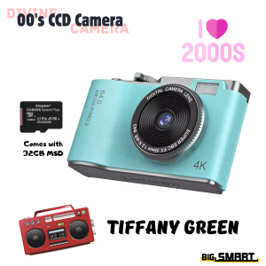 Back to 20s Old School CCD Camera LK-003 with dual lenses for Selfie