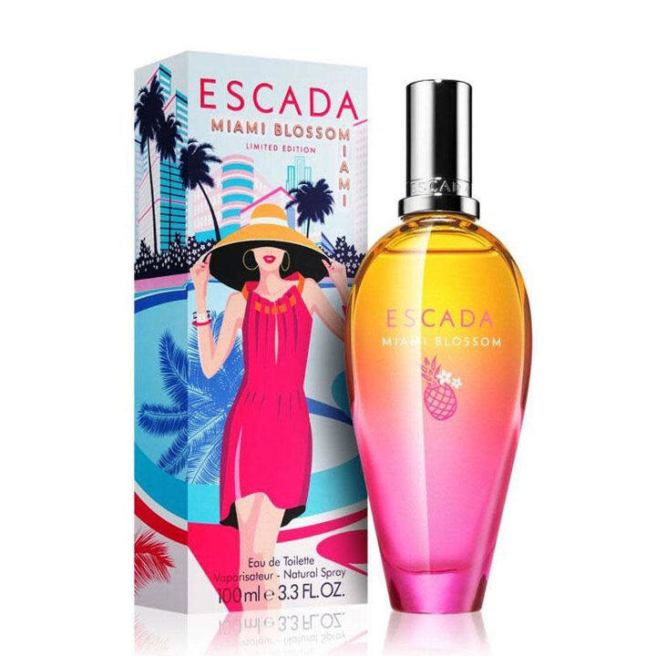 Escada miami blossom 100 deals ml