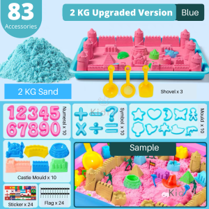 DIY Space Magic Sand Castle Beach Mould Build Tool Sensory Play Kids Children Gift Toy | Mainan Pasir Kanak