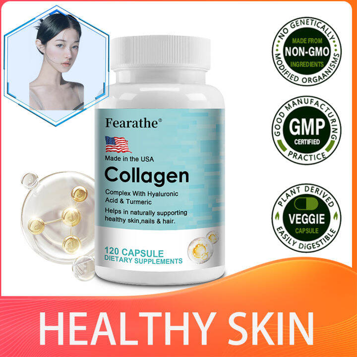 Marine collagen 1000mg, containing vitamin C, vitamin E, biotin, etc ...