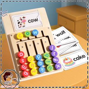 Wooden Montessori Toys for Kids Color Matching Cognition/Alphabet Spelling Training Educational Toys
