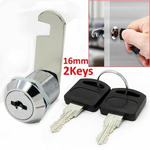 KIPRUN Security Lock 16/20/25/30mm Letter Box Cam Cylinder Locks Door Cabinet Mailbox Drawer Cupboard Locker Security Furniture Locks With 2 Keys