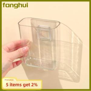 fanghui Trong Suốt Tường Lưu Trữ Hộp Treo Tường Không Có Cú Đấm Cạnh Giường Kệ Tổ Chức Hộp