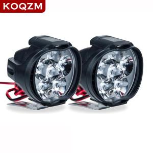 [COD] KOQZM KITCHEN 1 LED Motorcycle Headlight White Super Bright 6 LED Work Spotlight
