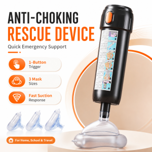 SG READY STOCK Emergency Heimlich Anti-Choking First Aid Device For Kids Adults Home Kit Strong Suction