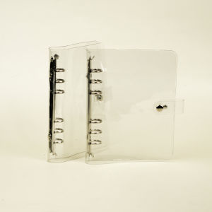 Flashee Binder Polos Ekslusif Dompet A6 Keuangan 6 Ring