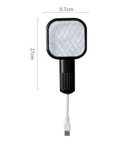 USB Mosquito Swatter Safety Wire Mash Mosquito Lamp With Adjustable Direction Versatile And Portable Picnic Plug And Play