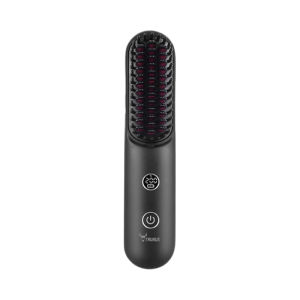 TAURUS FY168 Hair Styler - Cordless Heated Hair Straightening Comb for Anti-Frizz & Natural Curls
