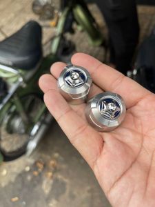 Cặp gù inox salaya gắn ghi đông chống đổ xe máy