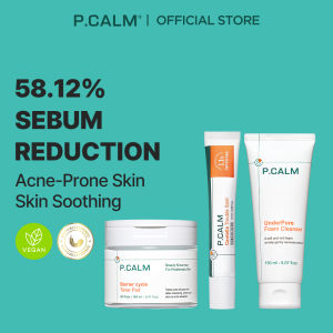[P.CALM] [Intense spot care set]Barrrier Cycle Toner PAD 160ml + Centella Trouble Spot 15ml + UnderPore Foam Cleanser 150ml