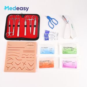 Medical Suture Practice Kit With Large Silicone Lip Suture Pad