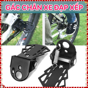 Gác chân xe đạp gấp gọn giá để chân sau xe đạp cao cấp chịu tải tốt