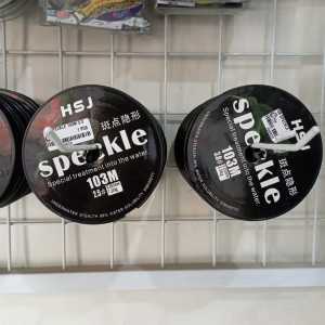 Senar Pancing Nylon HSJ Speckle Warna Abu-abu/Biru 100M Anti-Keriting Kuat