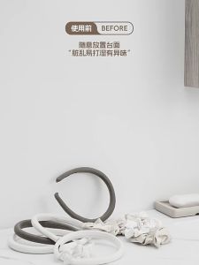 LODER ECOCO Press & Twist Suction Cup Hook Wall Mount Strong Adhesive No Drill Bathroom Kitchen Hanger