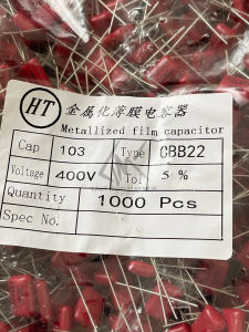 1000 BUAH MILAR 103 400V MILAR 103J 400VOLT KAPASITOR MILAR MYLAR 103 UPS
