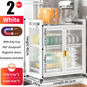 NINI Dustproof Rak Pinggan Dish Rack Rak Dapur Rak Sinki Dapur Sink Dish Drainer Kitchen Stainless Steel Storange Rack