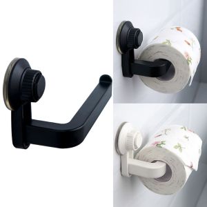 BEandBA Suction Cup Roll Paper Holder Storage Kitchen Toilet Accessories Bathroom Towel Rack Paper Rack Paper Holder