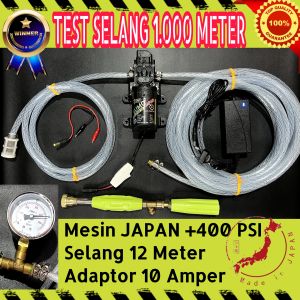 PAKET SET Mesin Sumo JAPAN +400psi Cuci AC Motor Mobil Steam Power Spayer Alat Portable