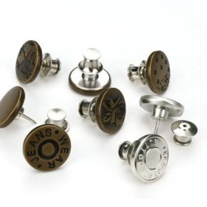 [1 Pcs] Kancing Celana Portable Ajaib Perfect Fit Button Bisa Untuk Celana Kekecilan atau Kebesaran Serbaguna