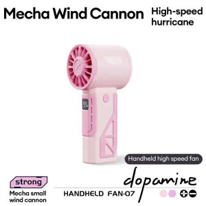 ✅100% Original AMZ Mini Fan Rechargeable High Speed Turbo Fan Strong Wind 100 Gear Speed Handheld Fan