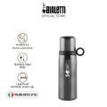 ♬Bialetti Vacuum Flask Thermos with Cup Leak Proof Stainless Steel Double Wall Hot Cold Coffee Travel Office BPA Free✫. 
