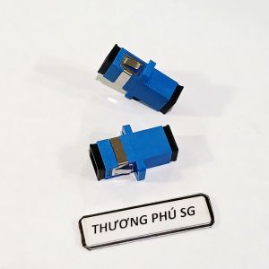 Đầu nối quang mạng Coupler SC - SC chuẩn SC / UPC Xanh dương (Fast Connector Optical Fiber)