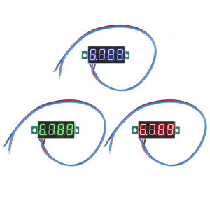 Đa Chức Năng vôn kế kỹ thuật số màn hình LED 4 Chữ Số Dc0-100V Vôn kế bảng đo Cho Điện Tử Kỹ Sư