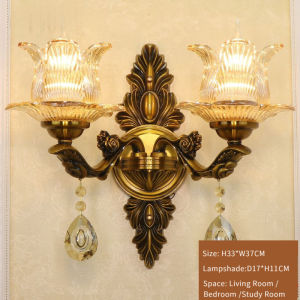 European style wall lamp living room TV background wall bedroom bedside lamps staircase Light