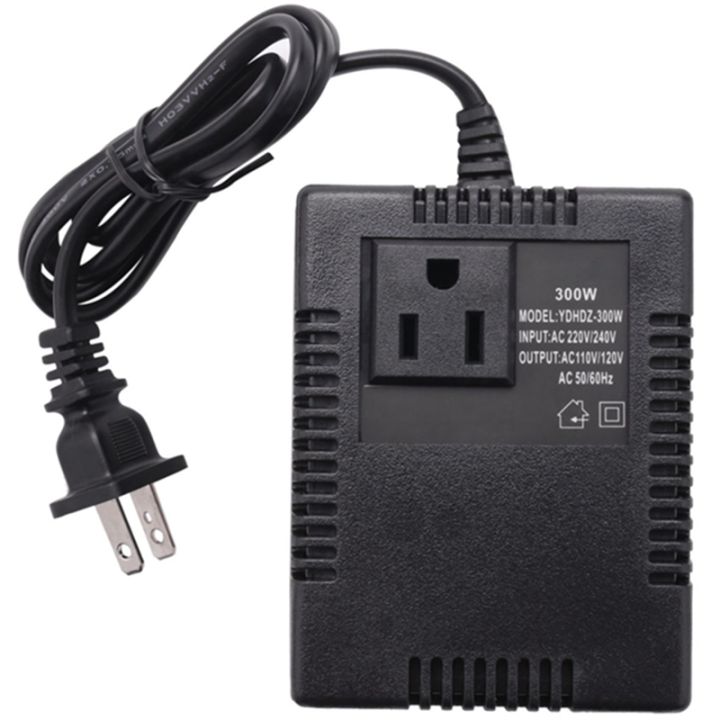 300W 220/240V To 110/120V Ac Step Down Travel Voltage Transformer 
