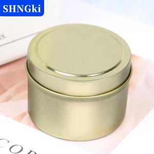 [COD] 🔥🔥🔥SHNGki Tự làm nến tròn lọ 4oz nhôm tins với nắp đậy Mẫu mỹ phẩm container lưu trữ tổ chức