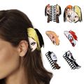 1PC Fashion Cute Cartoon Horror Hair Clip Tendy Claw Clips for Women Small Gifts for Friends (Ghost Face). 