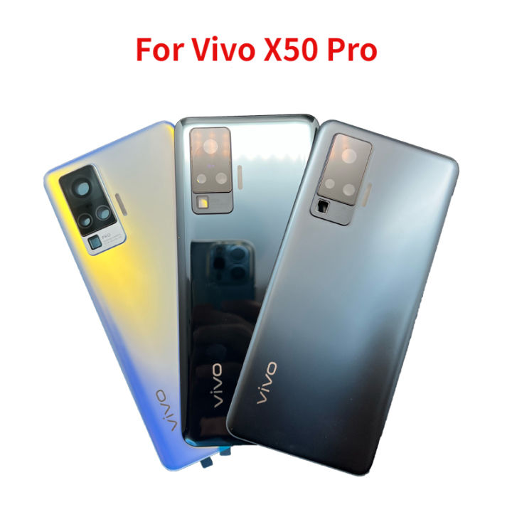 Original Back Cover For Vivo X50 Pro V2005A 2006 Battery Cover Rear Door  Glass Housing Case with Camera Lens Lazada PH