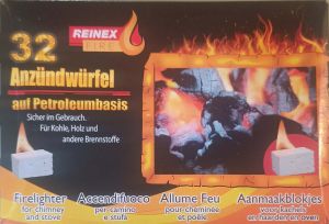 Reinex Charcoal Lighter/Fire Starter for lighting BBQ Grills Charcoal Stoves Camp Fires and Fire Pits