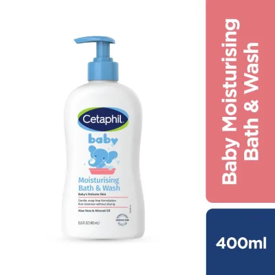 CETAPHIL Baby Moisturising Bath & Wash 400ml