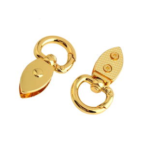 2Pcs Thực Tế Mùa Xuân Nạp Clasp dây đeo kim loại Kết Nối Cổ Điển Phần Cứng Cho Tùy Chỉnh Thiết Kế Túi