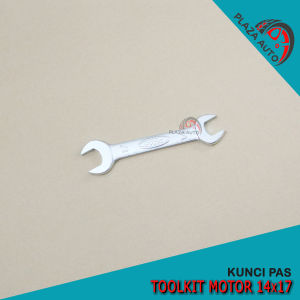 Toolkit Motor Kunci Pas 14x17 mm Warna Silver